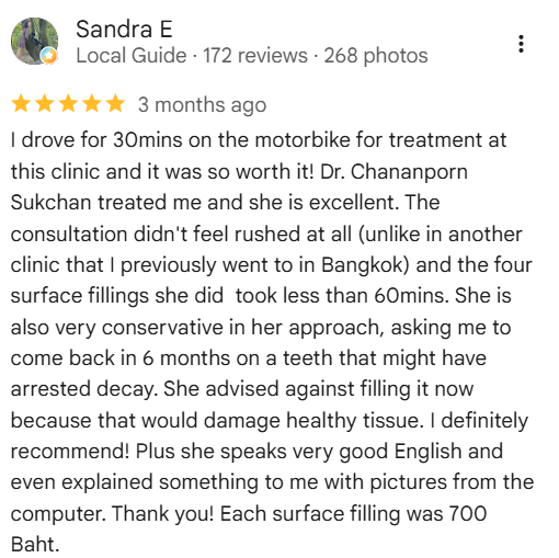 รีวิวคนไข้ คลินิกทันตกรรมแอพพิคัล สมุทรปราการ